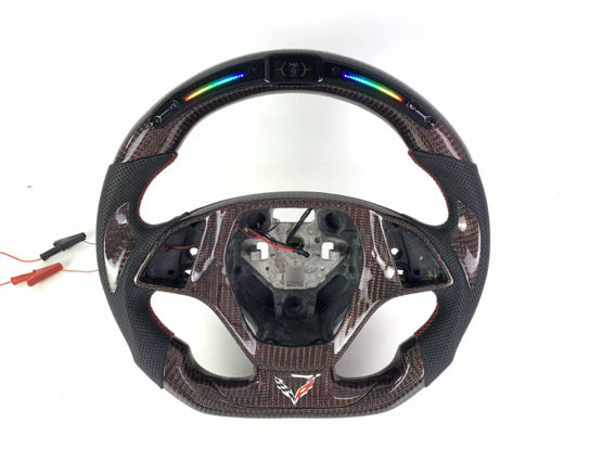 Corvette C7 Custom Carbon Fiber Steering Wheel