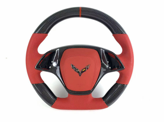 Corvette C7 Custom Carbon Fiber Steering Wheel